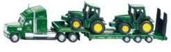 Siku John Deere Dieplader Met 2 Tractors 1:87