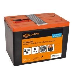 Alkaline Powerpack Batterij 9V/210AH 190X125X160MM