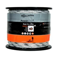 Gallagher Economyline Cord 3 Wit 200mtr Eco