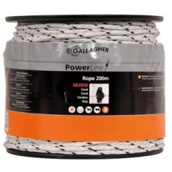 Gallagher Powerline Cord 6 Wit 200mtr
