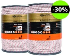 Gallagher Duopack Turboline Cord 2x500mtr