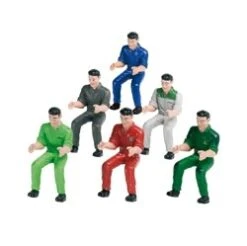 Siku Tractor Chauffeurs, Set Van 6 1:32