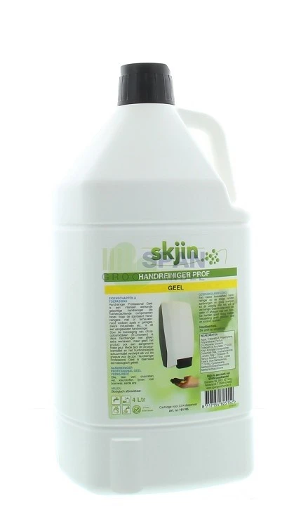 Skjin Handreiniger, Professioneel, Geel, 4 Liter 1 Skjin Handreiniger, Professioneel, Geel, 4 Liter