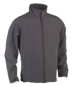Herock Jas Julius Softshell -Tuingereedschaps Winkel 21mjc1601 herock julius softshell grijs voorzijde