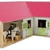 Kidsglobe Paardenstal Met 3 Boxen 1:24