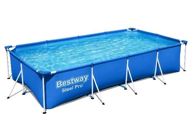 Bestway Zwembad Steel Pro Rechthoek 400 1 Bestway Zwembad Steel Pro Rechthoek 400