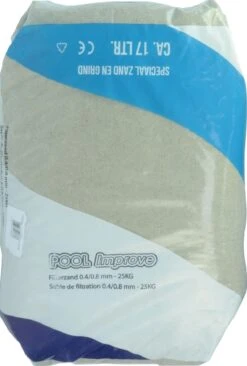 Pool Improve Filterzand 0,4 Tot 0,8 Mm Zak Van 25 Kg