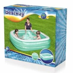 Bestway Familiebad Rechthoek 201cm -Tuingereedschaps Winkel 7035064006 50