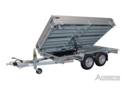 Anssems Kipper KSX Elektrisch 3000 305x178cm -Tuingereedschaps Winkel anssems ksx 2as open naar langezijde