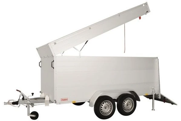 Anssems Gesloten Aanhangwagen GTT-VT2 1500 301X126X118cm 1 Anssems Gesloten Aanhangwagen GTT-VT2 1500 301X126X118cm