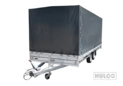 Hulco Plateauwagen Medax-3 3500 502X203cm -Tuingereedschaps Winkel hulco medax 2as 611x203 geremd met huif