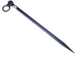 DeWit Stik Vierkant, Gesmeed, 14mm X 40cm