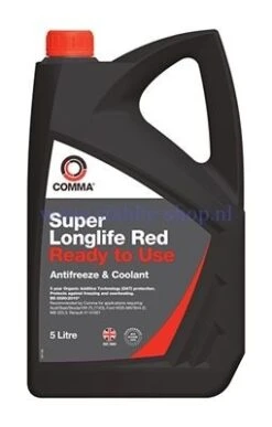 Comma Super LL Red Cool RTU / Koelvloeistof Kant & Klaar 5ltr