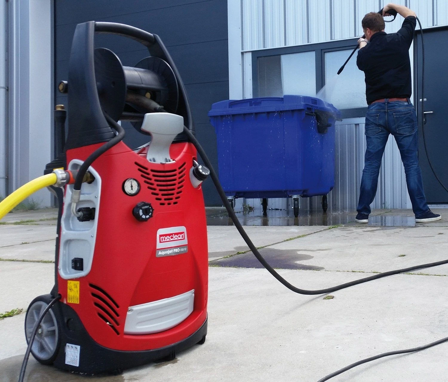 Meclean Hogedrukreiniger Aquajet PRO 130/12 2 Meclean Hogedrukreiniger Aquajet PRO 130/12 - Afbeelding 2