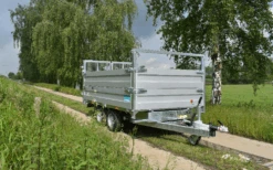 TwinTrailer Opzetborden Alumate TT27-30, Zijkant