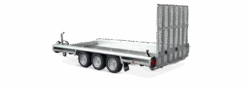Hulco Machinetransporter Terrax-3 3500 394x180, 3 Assen Met Extra Lange Klep 150cm