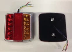 Achterlicht LED 100x98x35mm.