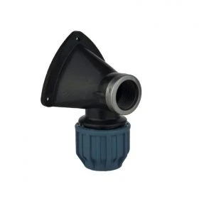 Muurplaat 90'' 25MM Knel 3/4 BI 1 Muurplaat 90'' 25MM Knel 3/4 BI