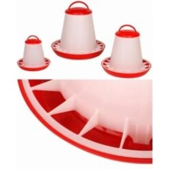 Ophangvoersilo Kunststof, 6 Liter, Met Deksel